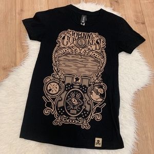 Classic Johnny Cupcakes Design Women's Tee